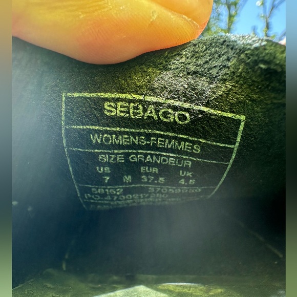 ❤️ Sebago Dockside Boat Shoes Size 7 - Picture 5 of 10